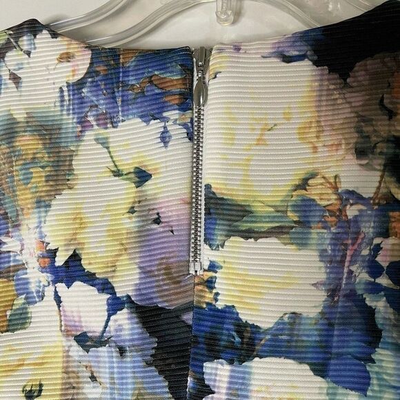 Robert rodriguez floral sleeveless blouse top - Picture 4 of 5